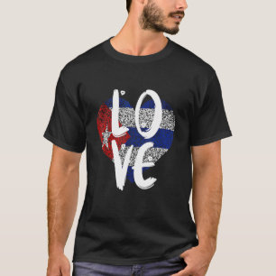 Cuba Flag Cuban Cubano Pride T-Shirt