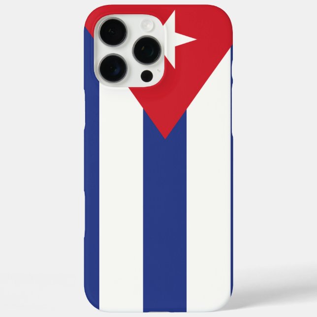 CUBA Flag Customizable  Case-Mate iPhone Case (Back)