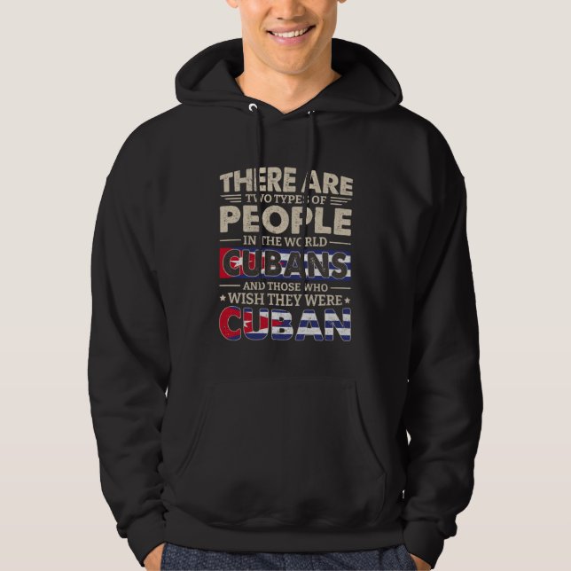 Cuba Flag Dress Cubans Girls & Women Hoodie (Front)