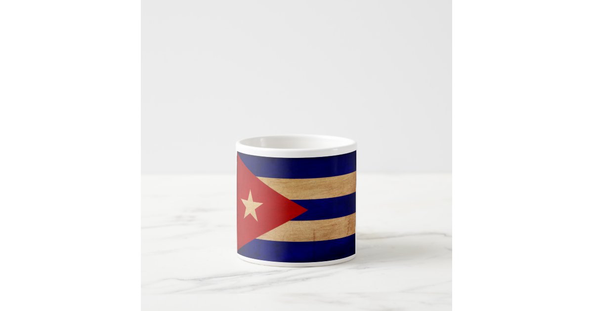 Cuba Flag Espresso Cup Zazzle