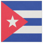 Cuba flag fabric