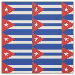 Cuba Flag Fabric