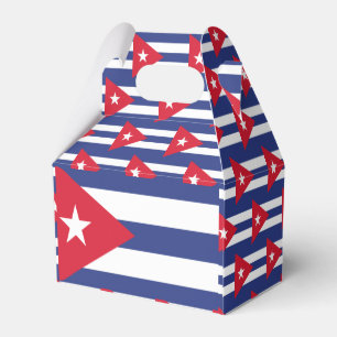 Cuba Flag Favor Boxes
