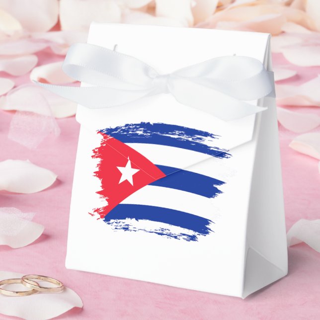 Cuba flag favor boxes (Wedding)