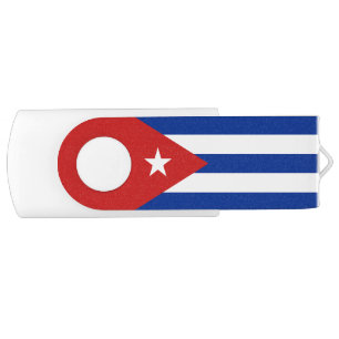 Cuba Flag Flash Drive