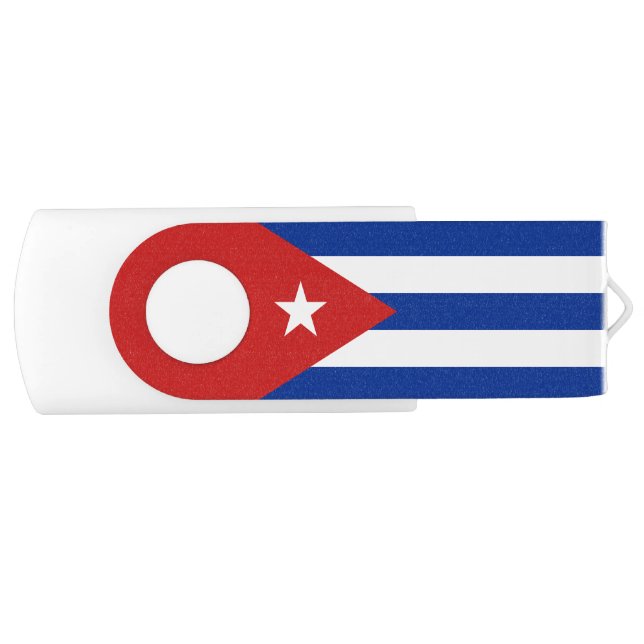 Cuba Flag Flash Drive (Front)