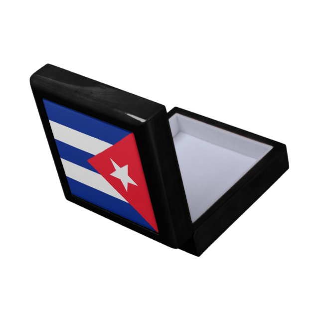 Cuba flag gift box (Back Open)