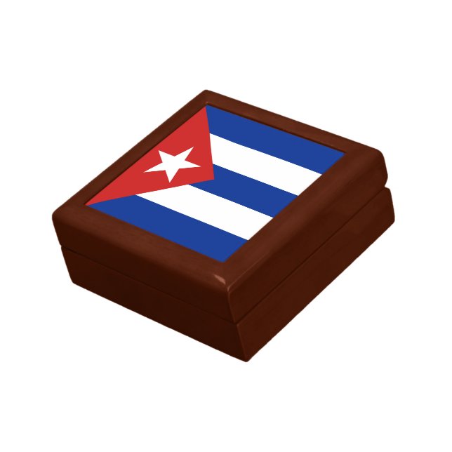 Cuba Flag Gift Box (Side)