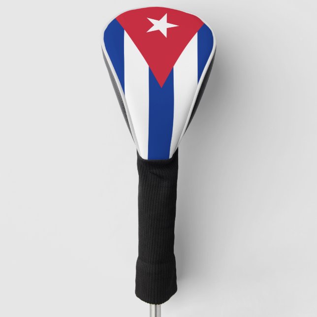Cuba Flag Golf Head Cover (Front)