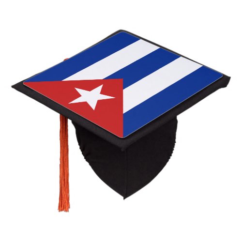Cuba Flag Graduation Cap Topper