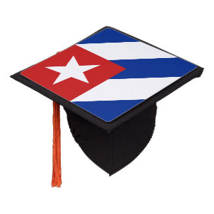Cuba Flag Graduation Cap Topper