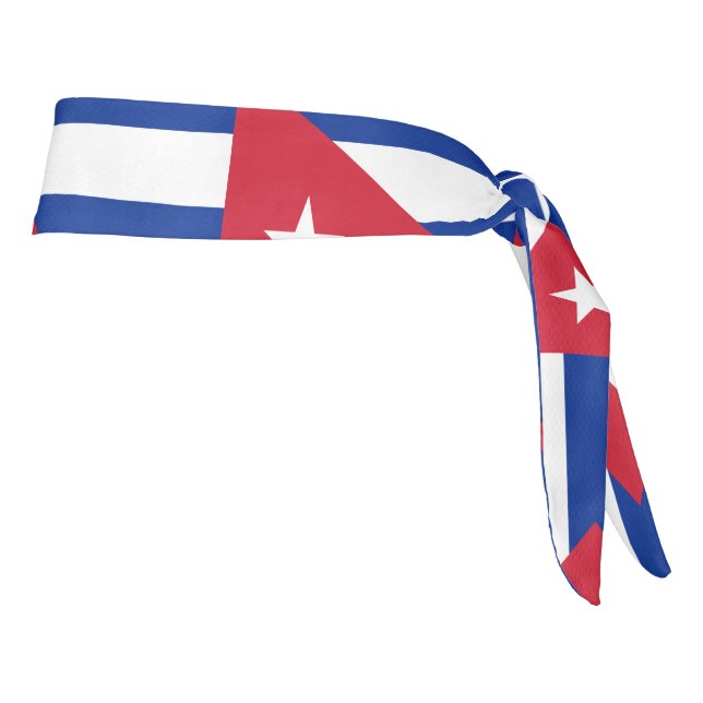 Cuba flag Headband (Rotate 90)