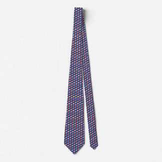 Cuba Flag Hearts Tie
