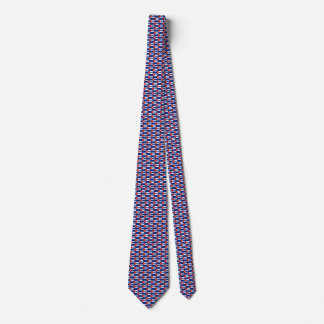 Cuba Flag Honeycomb Tie