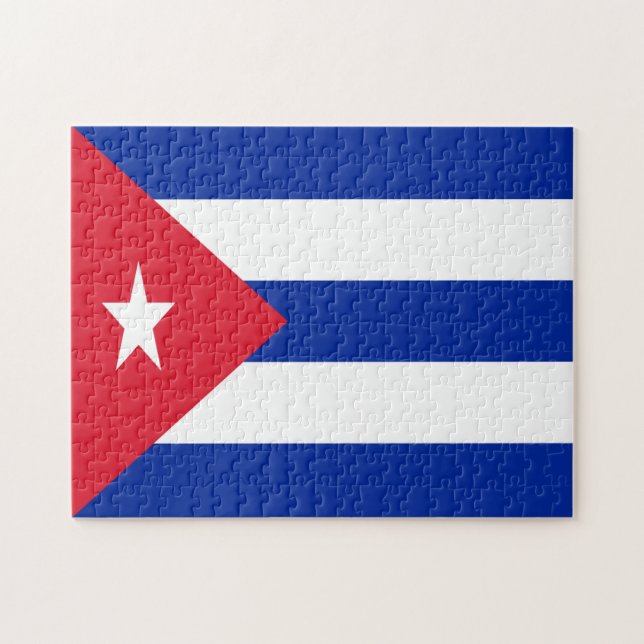 Cuba Flag Jigsaw Puzzle (Horizontal)