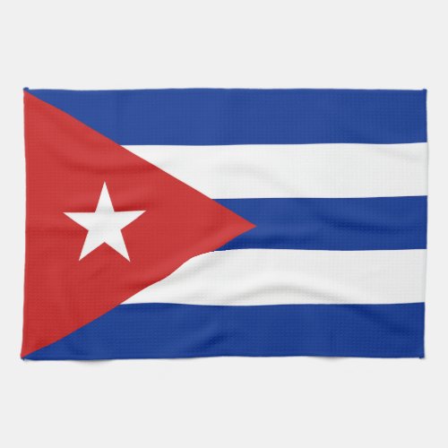 Cuba Flag Kitchen Towel