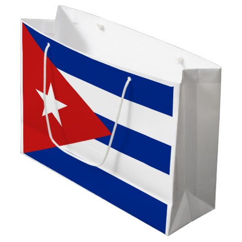 Cuba Flag Large Gift Bag
