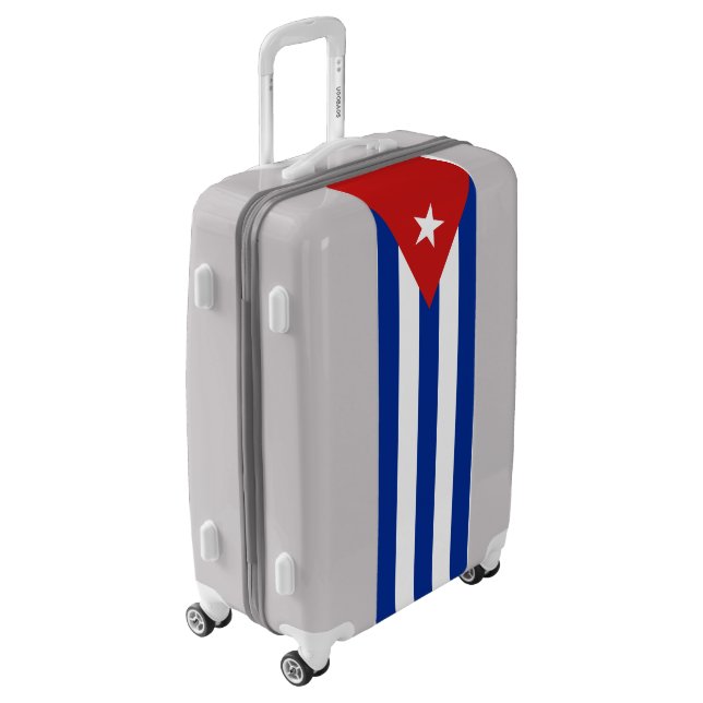 Cuba Flag Luggage (Rotated Left)