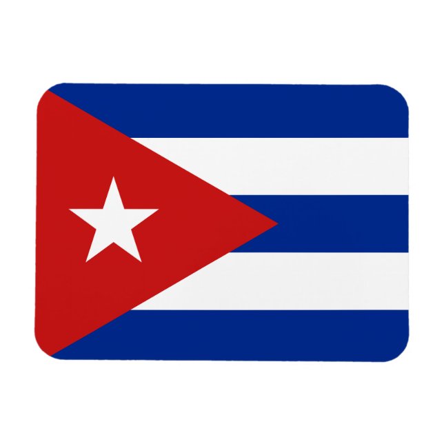 Cuba Flag Magnet (Horizontal)