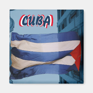 Cuba flag magnet