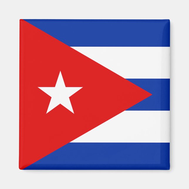 Cuba Flag  Magnet (Front)