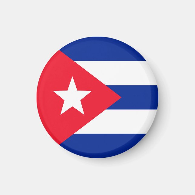 Cuba flag magnet (Front)