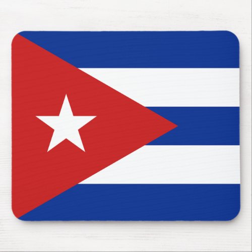 Cuba Flag Mouse Pad