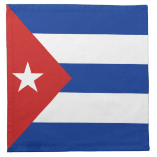 Cuba Flag Napkin