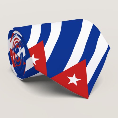 Cuba Flag Neck Tie