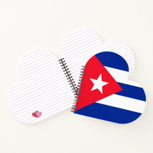 Cuba flag notebook