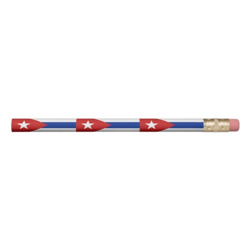Cuba Flag Pencil