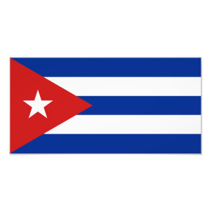 Cuba Flag Photo Print