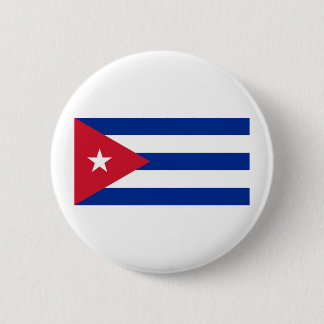 Cuba Flag Pinback Button