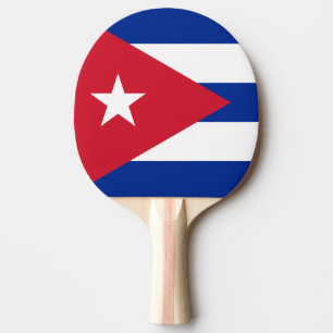 Cuba Flag Ping Pong Paddle