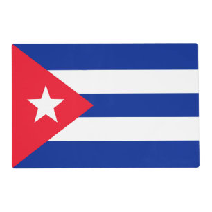 Cuba flag placemat