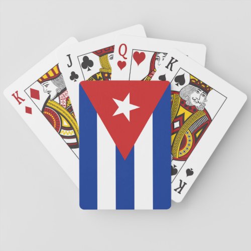 Cuba Flag Playing Cards