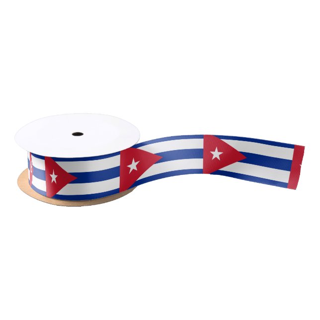 Cuba flag Ribbon (Spool)