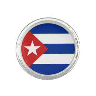 Cuba Flag Ring