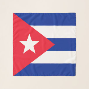 Cuba flag scarf