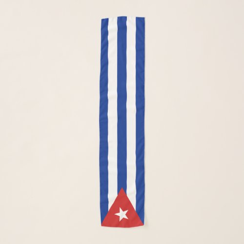 Cuba Flag Scarf