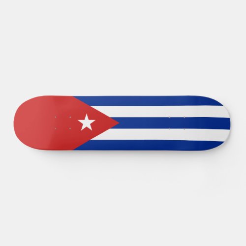 Cuba Flag Skateboard