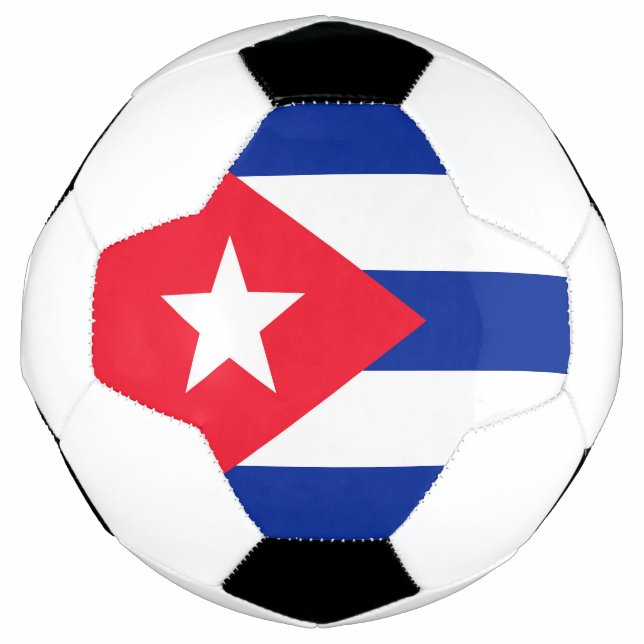 Cuba flag soccer ball (Front)