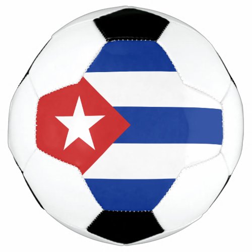 Cuba Flag Soccer Ball