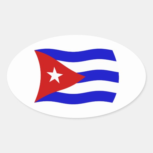 Cuba Flag Sticker