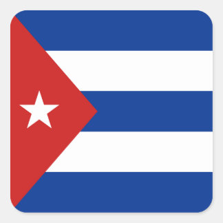 Cuba Flag Sticker