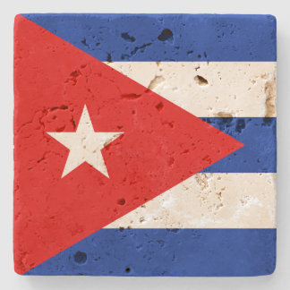 Cuba Flag Stone Coaster