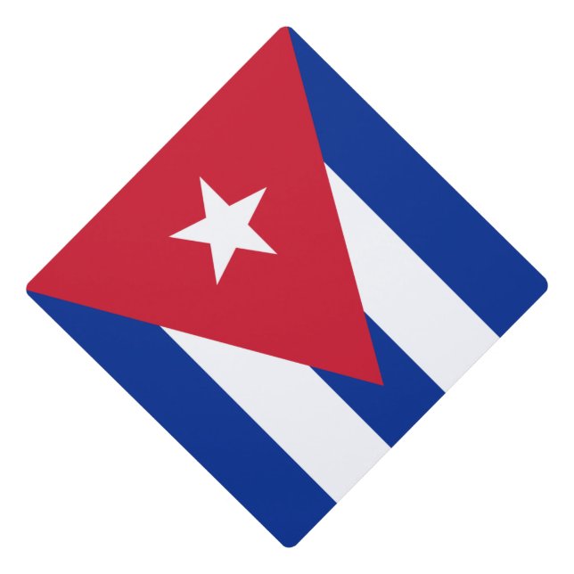 Cuba flag Tassel Topper (Front)