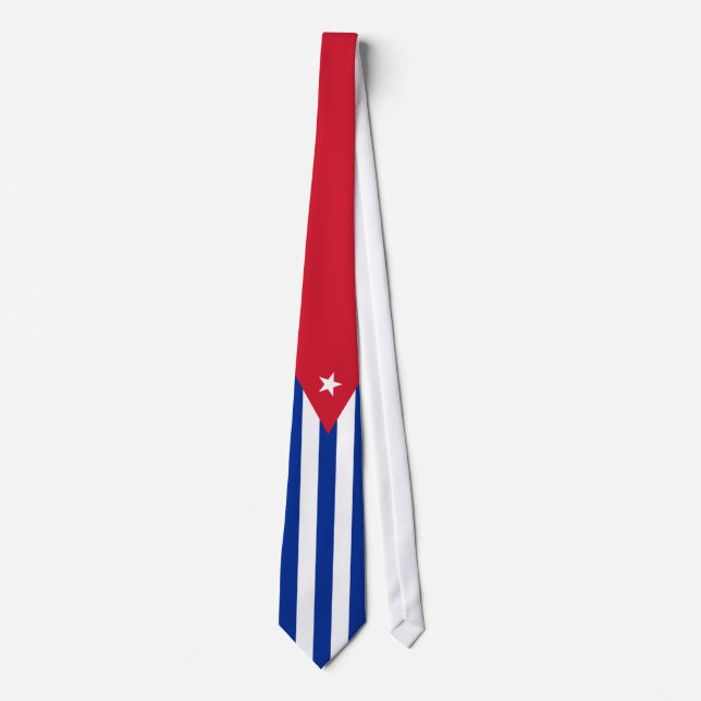 Cuba Flag Tie (Front)