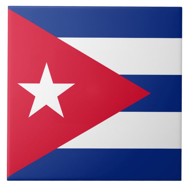 Cuba Flag Tile (Front)
