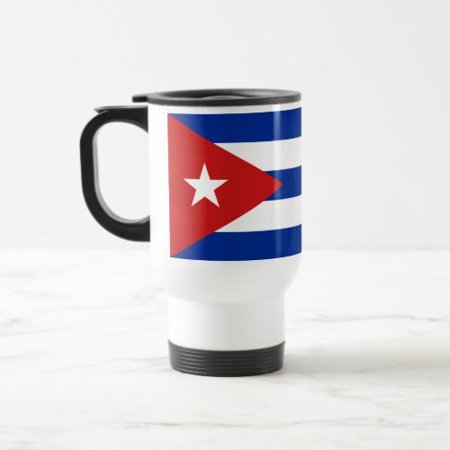 Cuba Flag Travel Mug